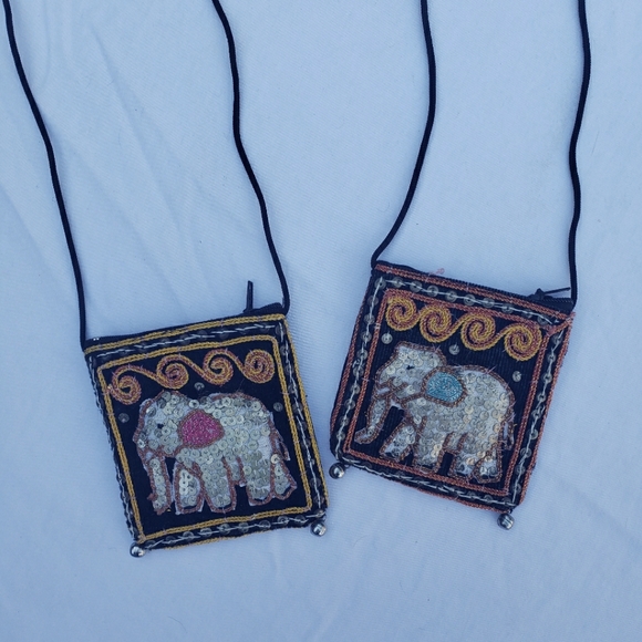 Two Elephant Coin Purses - Picture 2 of 2